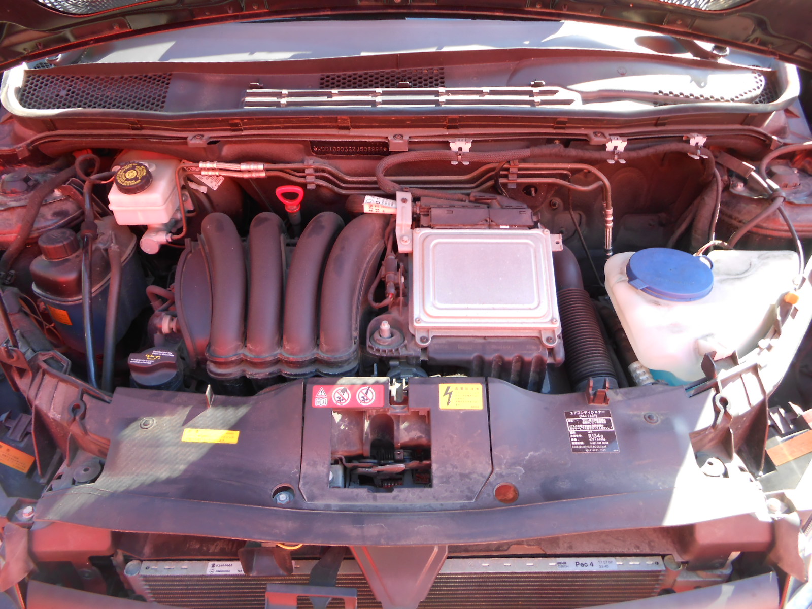 ベンツ A170 1オーナー 正規ディーラー車 ETC（コスモスブラック）